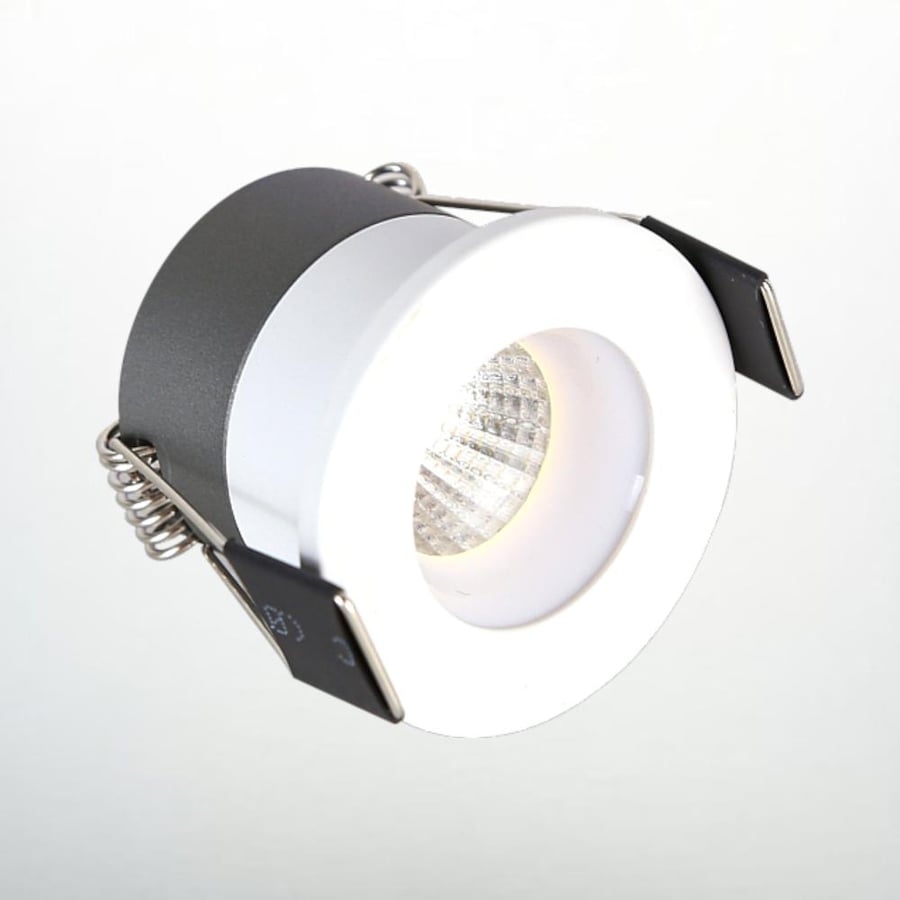 Spotlight reflector white 3000K yellow 3 cm 3 watt