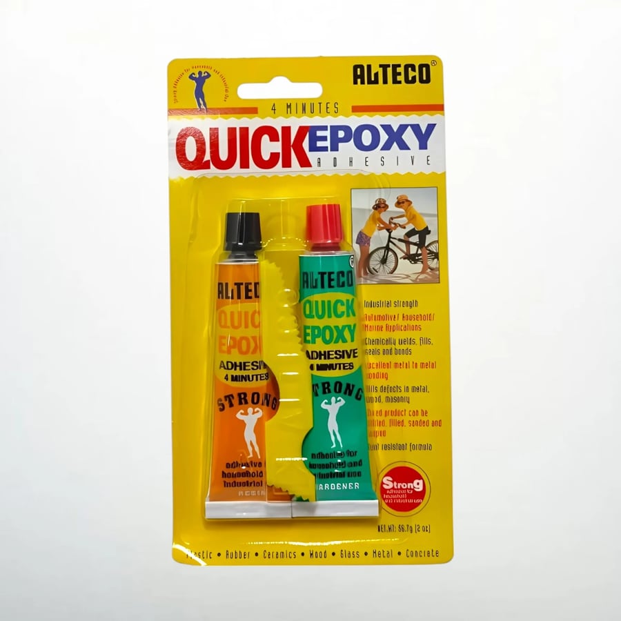 Liquid iron adhesive for protection and fixation