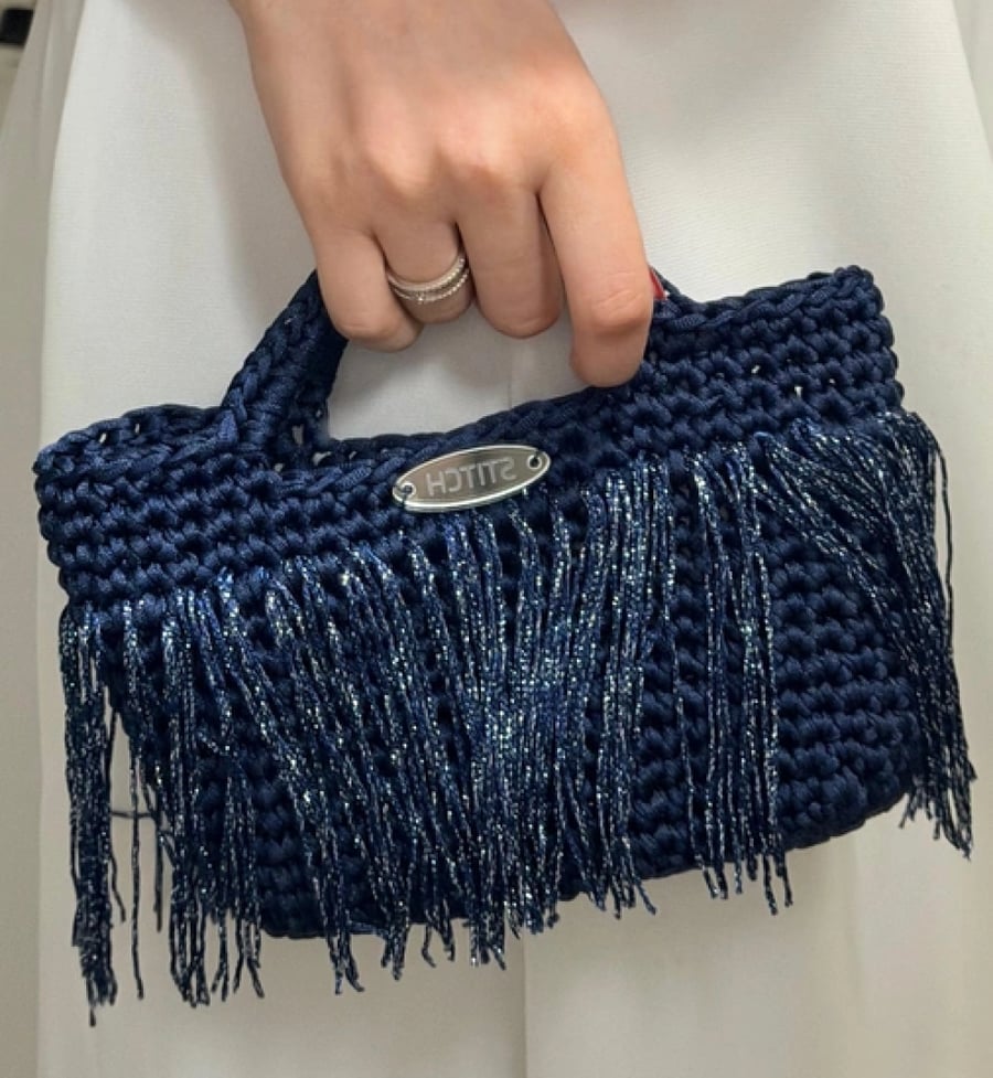 Dark blue bag