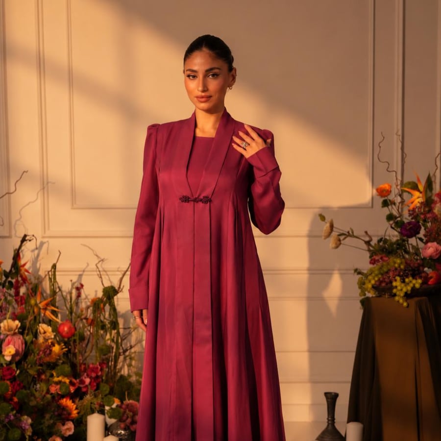 Mulberry Silk Abaya