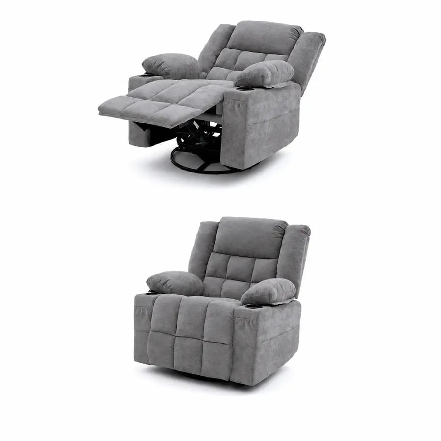 كرسي استرخاء هزاز دوار SF-20 GREY