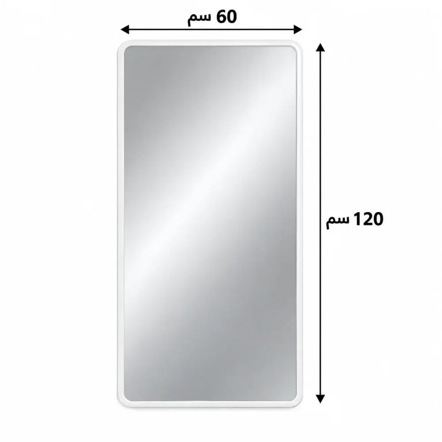 مراية A-888 WHITE 60*120