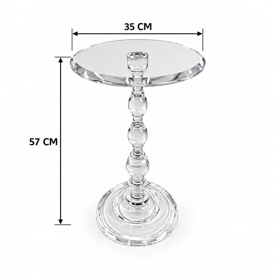 طاولة خدمة مفرد OG-63 TRANSPARENT