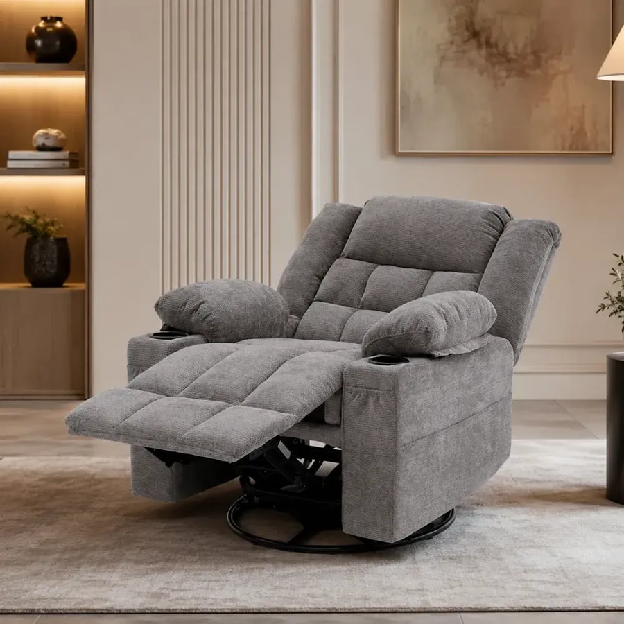 كرسي استرخاء هزاز دوار SF-20 GREY