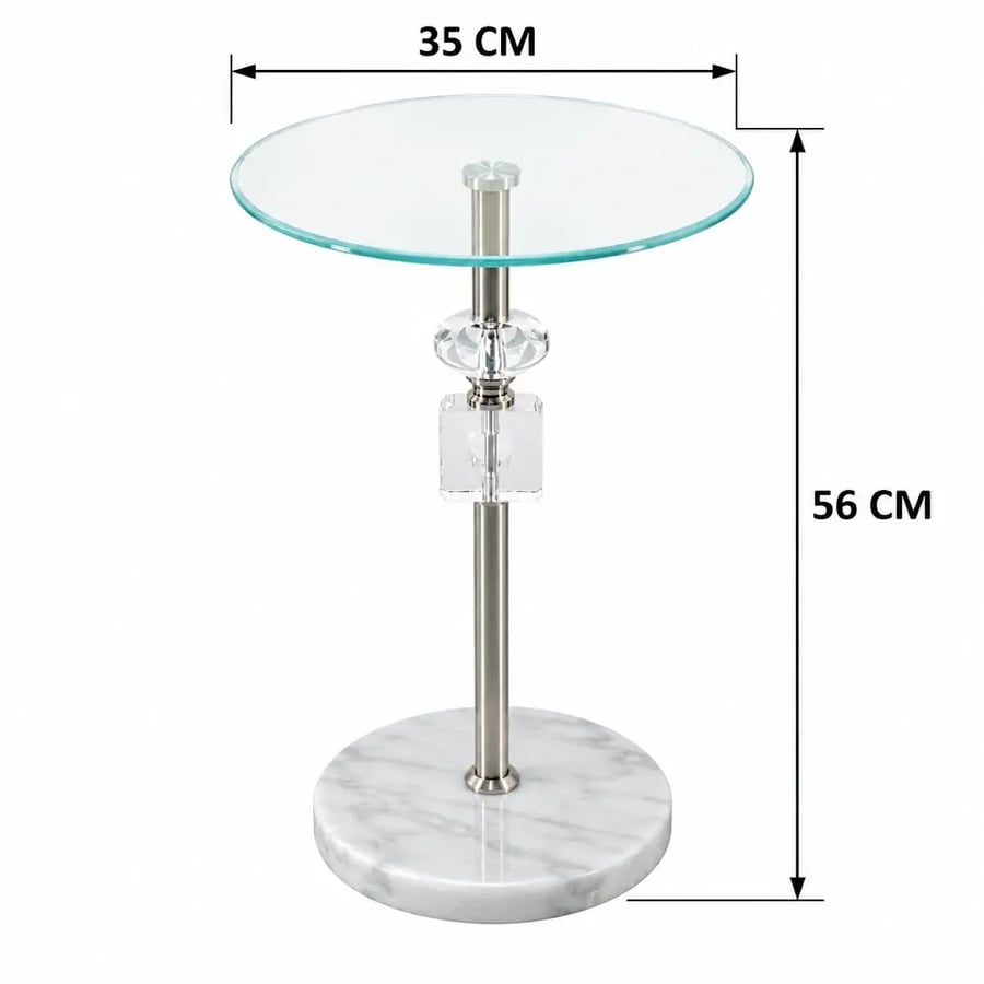 طاولة خدمة مفرد OG-60 SILVER
