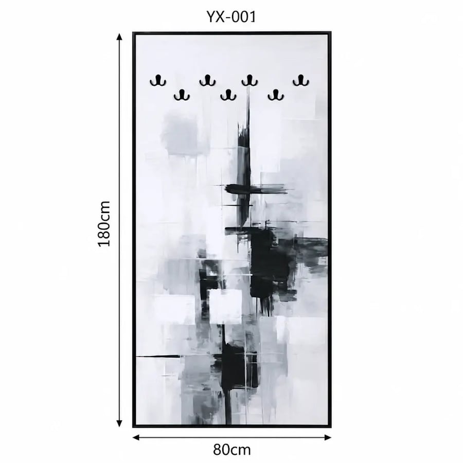 لوحة جدارية مع علاق 80*180 YX-001