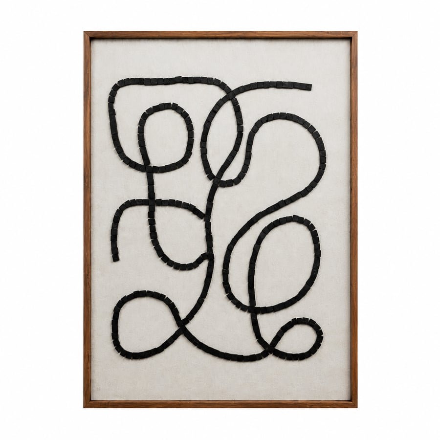 لوحة ديكور مستطيلة مقاس 120 × 80 سم