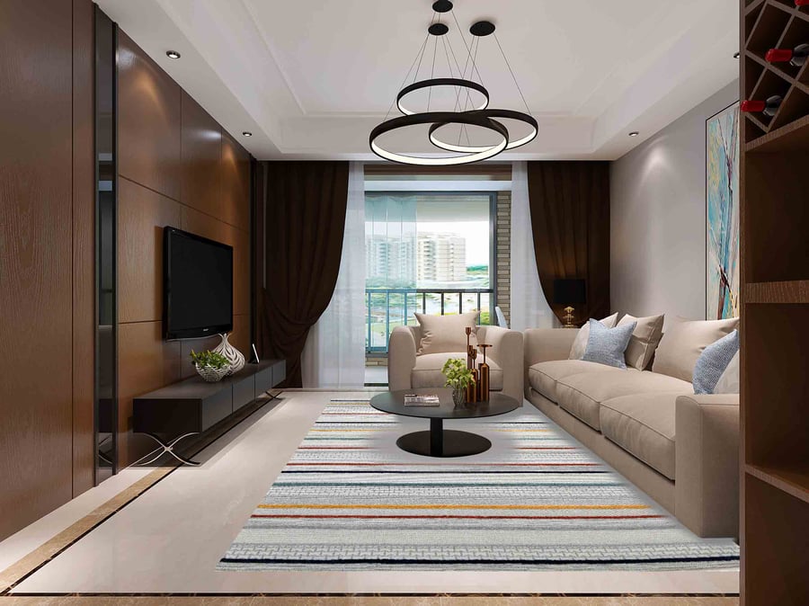 Larissa Modern Turkish Carpet - Jute