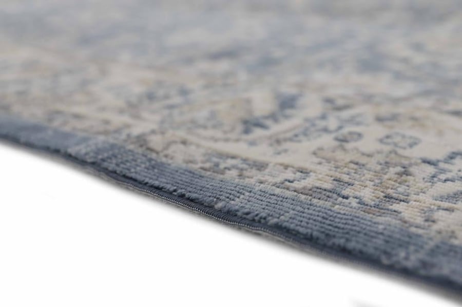 سجاد لمارا , كريم-ازرق , 0.80X2.50 سم