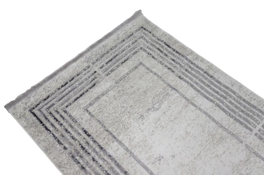سجاد مياسه رمادي - تصميم مودرن عصري , رمادي , 0.80X2.50 سم