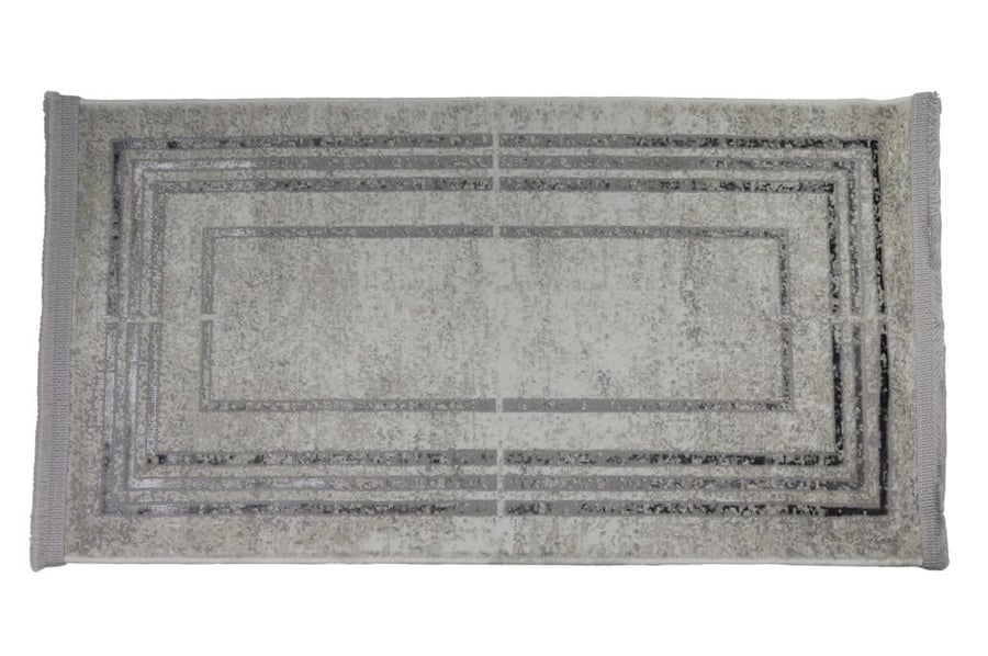 سجاد مياسه رمادي - تصميم مودرن عصري , رمادي , 0.80X2.50 سم