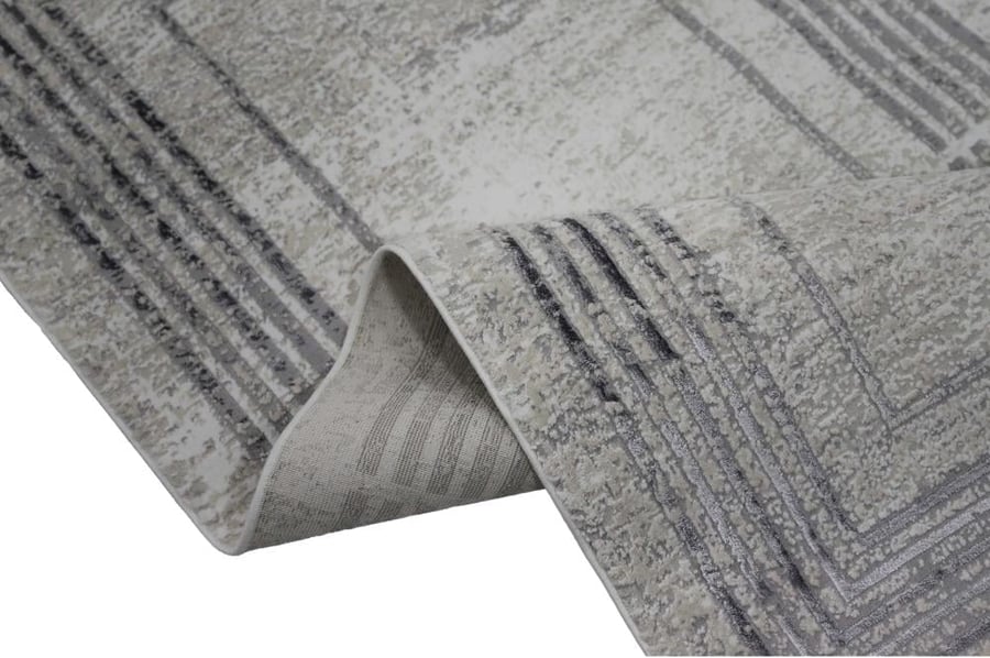 سجاد مياسه رمادي - تصميم مودرن عصري , رمادي , 0.80X2.50 سم