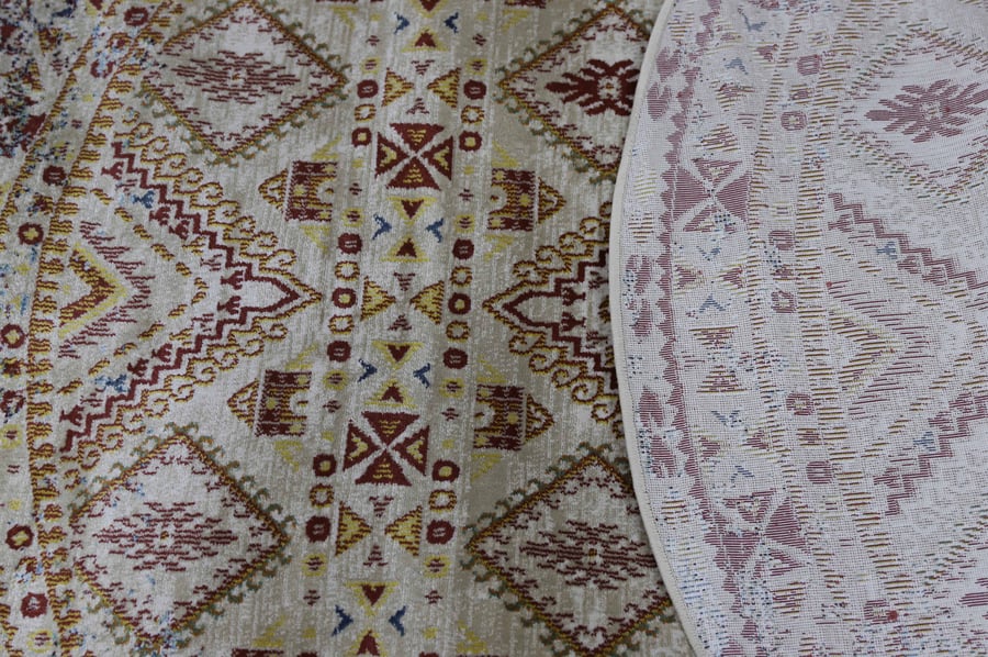 Beige Hymns Rugs