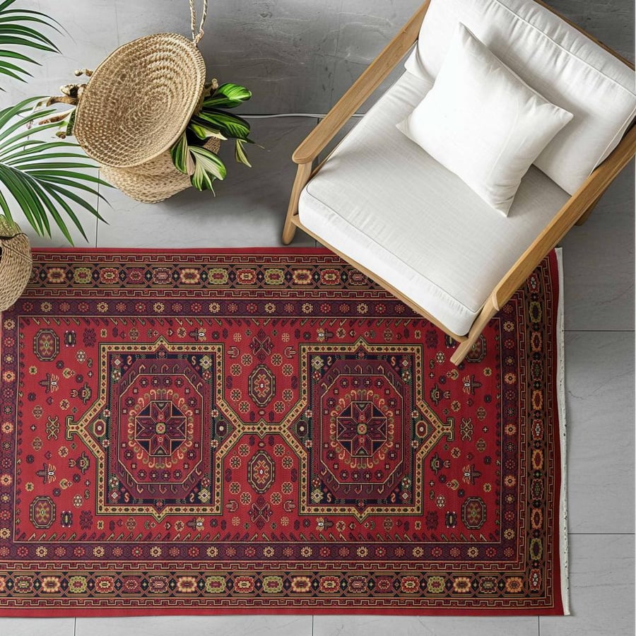 Bashayer Carpets - Red Poem - 1.65X2.60 cm