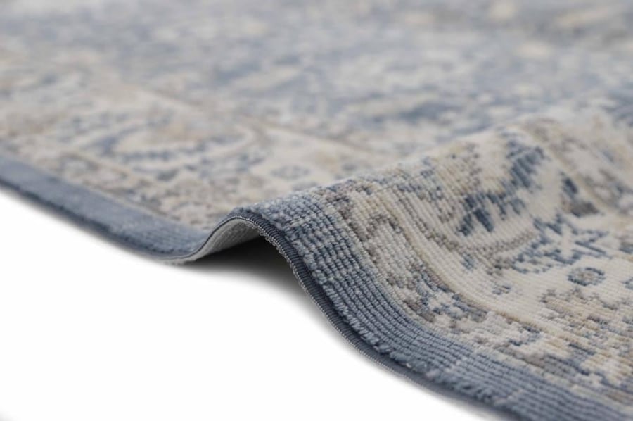 سجاد لمارا , كريم-ازرق , 0.80X2.50 سم