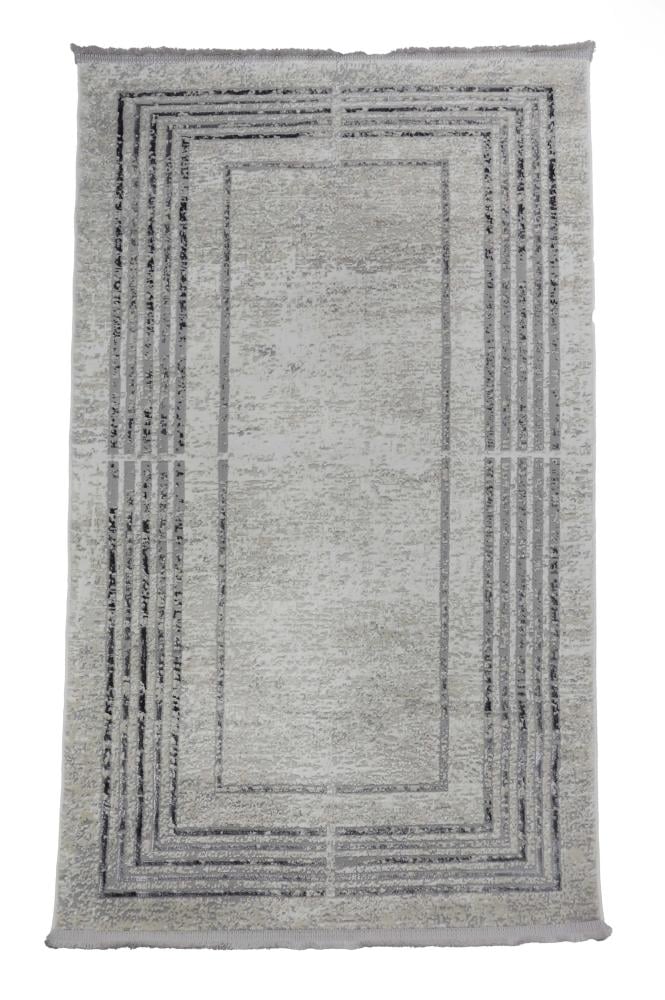 سجاد مياسه رمادي - تصميم مودرن عصري , رمادي , 0.80X2.50 سم