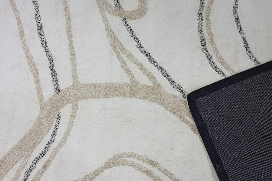 Cotton Rugs - Beige Multi