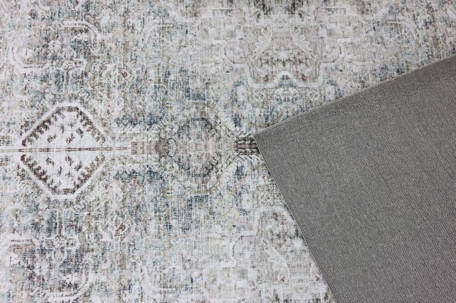 Velora Modern Grey Living Room Rug - Various Sizes