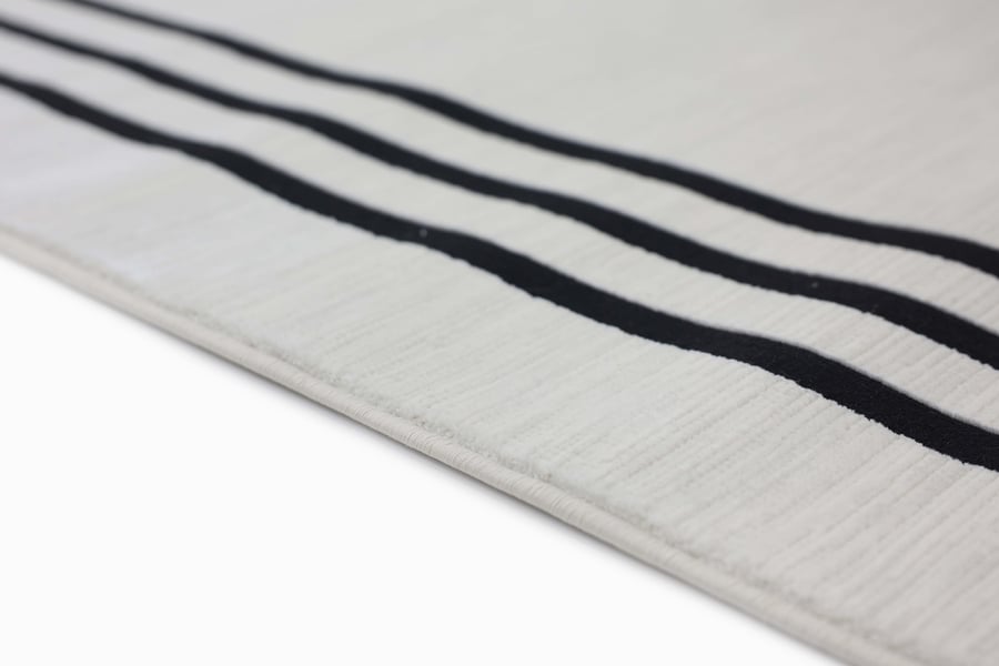 Madar Carpets - Cream Black AA089A_PTB22