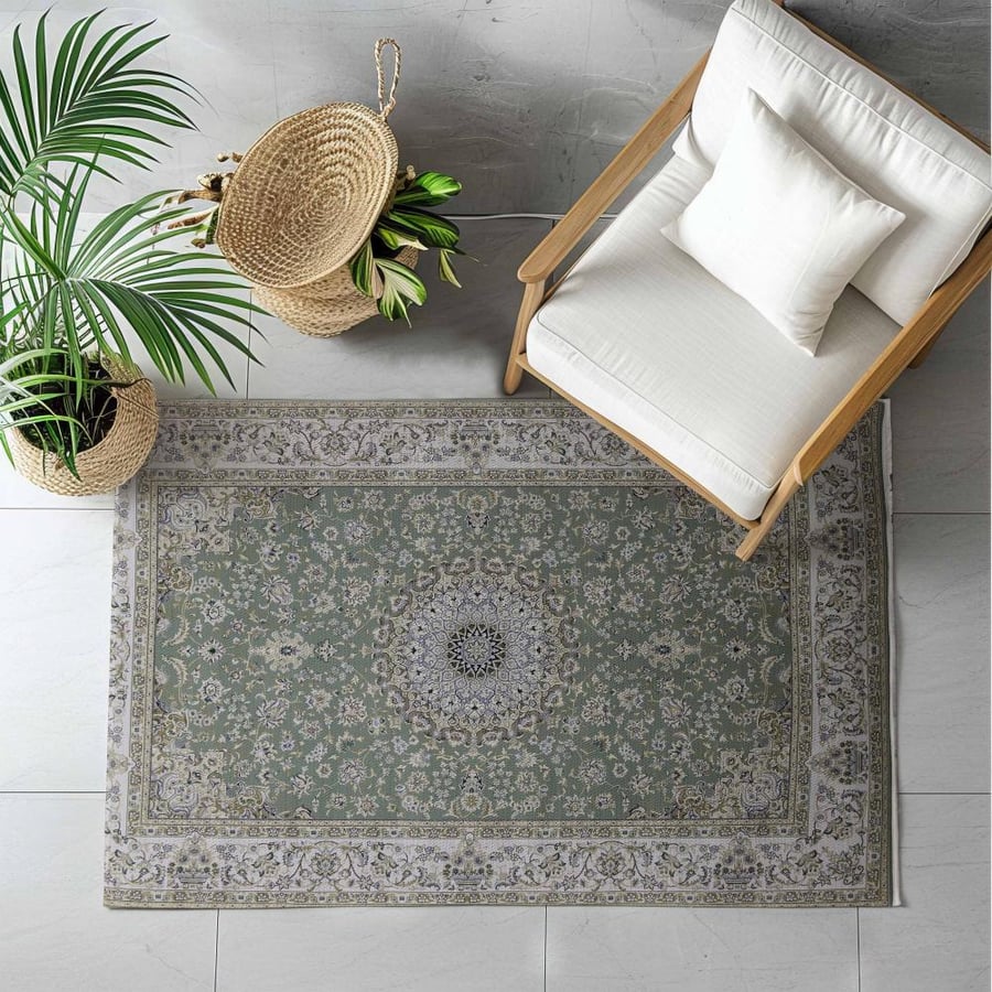 Bashayer Rugs - Emerald Green - 1.65X2.60 cm