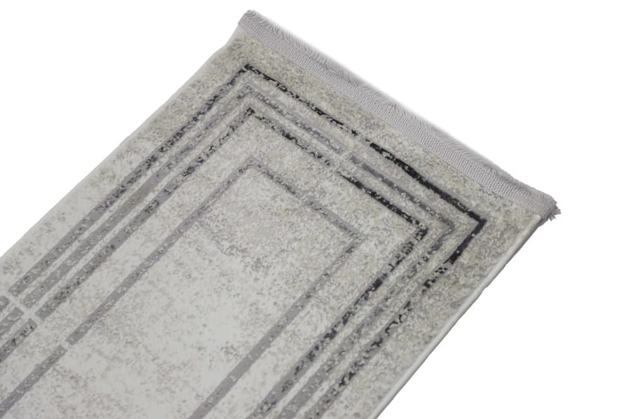 سجاد مياسه رمادي - تصميم مودرن عصري , رمادي , 0.80X2.50 سم