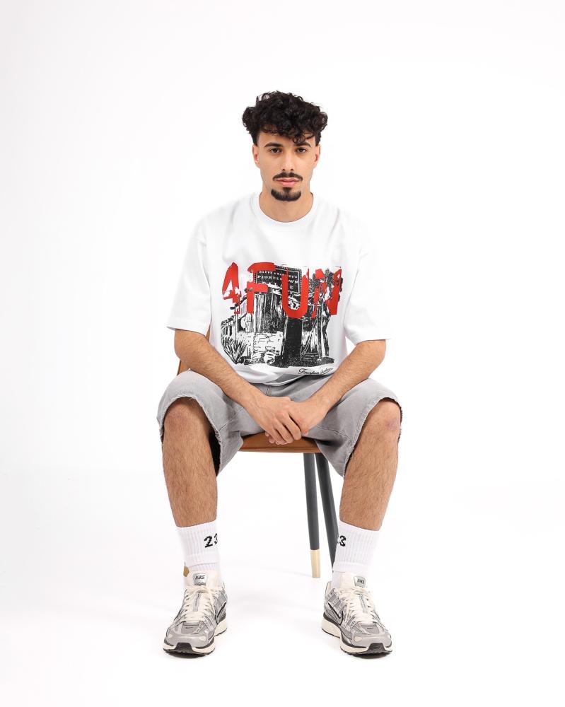 4Fun White T-shirt