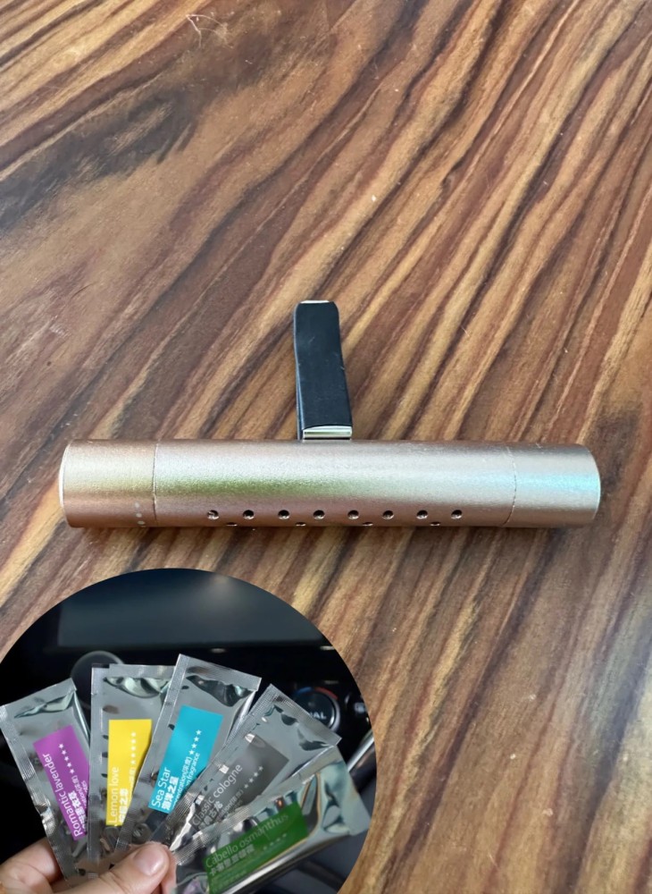 Car air freshener with 5 different scents