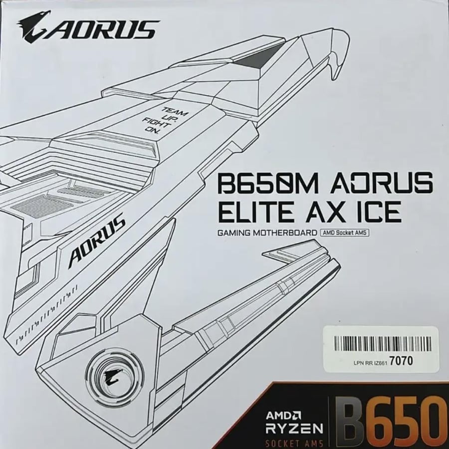 B650m AORUS ELITE AX ICE