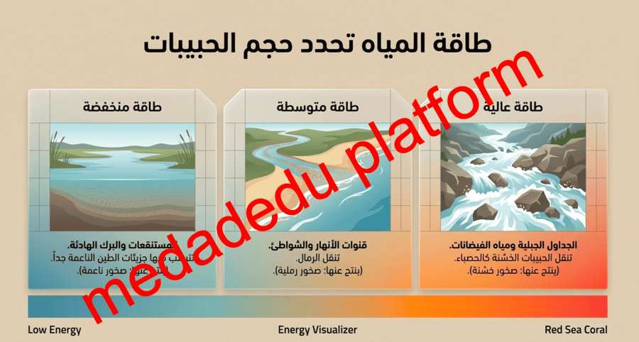 الفصل الرابع الدرس الرابع أنواع الصخور الرسوبية