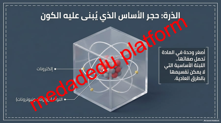 تركيب المادة -