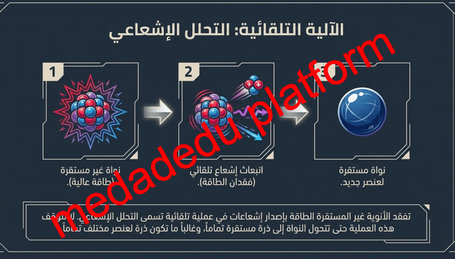 الفصل الثالث الأنوية غير المستقرة و التحلل الإشعاعي
