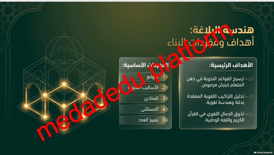 الكفايات النحوية نشاطات الغلق و التلخيص