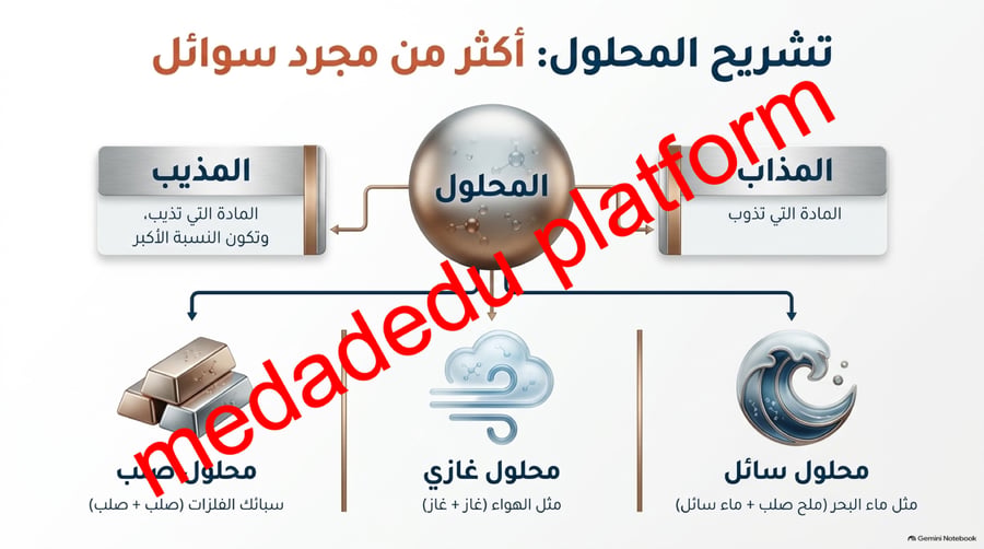 الفصل الثاني المحاليل و الذائبية