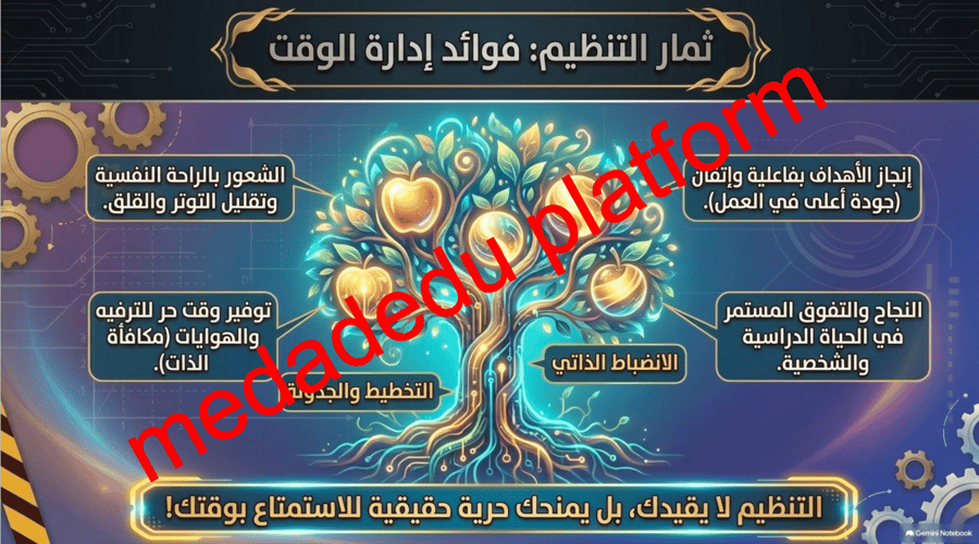 الوحدة الثانية الدرس الأول كيف تنظم وقتك ؟