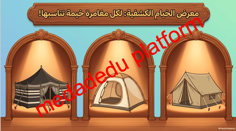 خيمتي الجميلة ٠