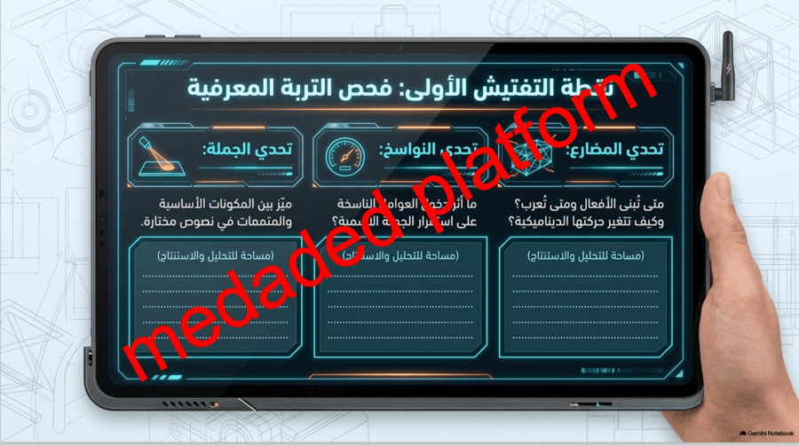 الكفاية النحوية نشاطات الغلق و التلخيص