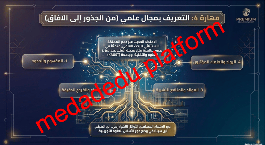 كفاية الاتصال الكتابي  البرهنة و الاستدلال العلمي