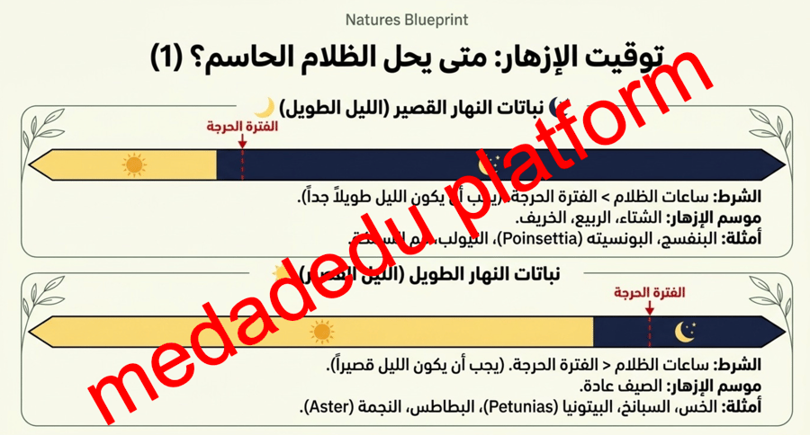 الفصل السابع الأزهار
