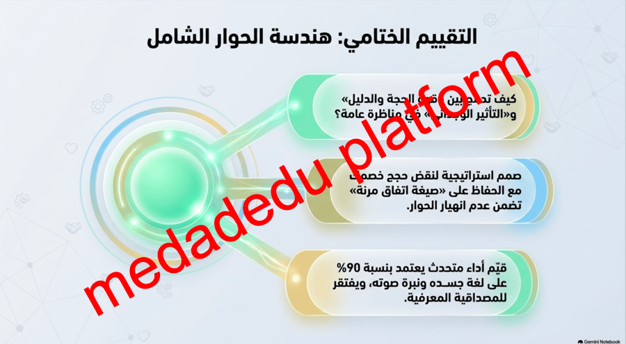 كفاية التواصل الشفهمي  التواصل الاقناعي