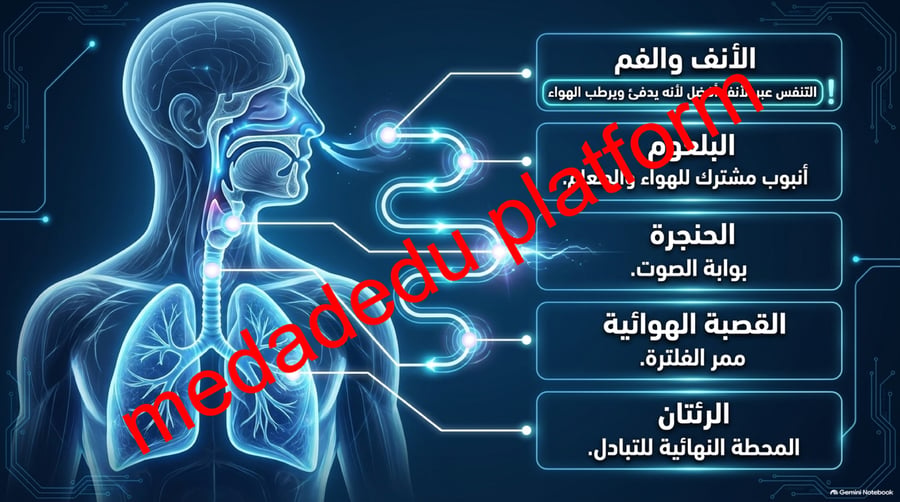 الفصل السادس جهاز التنفس و الاخراج