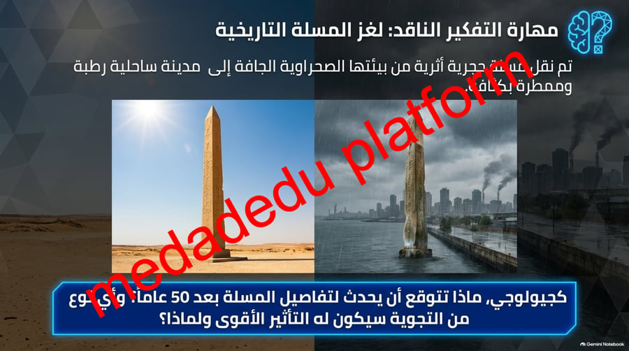 الفصل السادس التجوية و التعرية و أثرهما