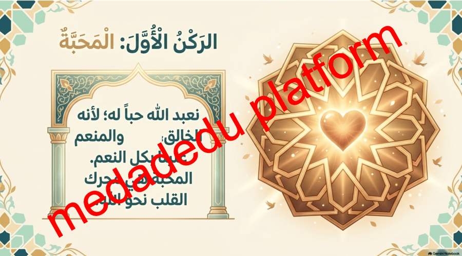 التوحيد الدرس الخامس العبادة