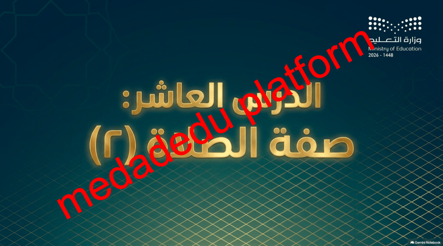الفقة الدرس العاشر صفة الصلاة ٢