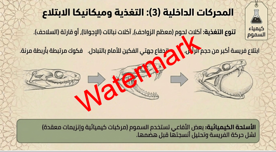 الفصل الثالث الزواحف