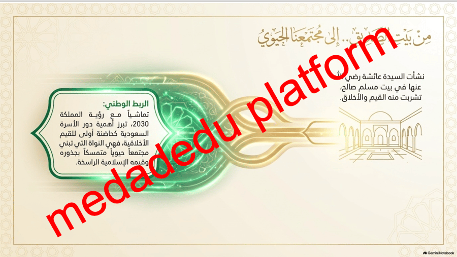 الحديث الدرس التاسع أم المؤمنين عائشة بنت أبي بكر الصديق رضي الله عنها