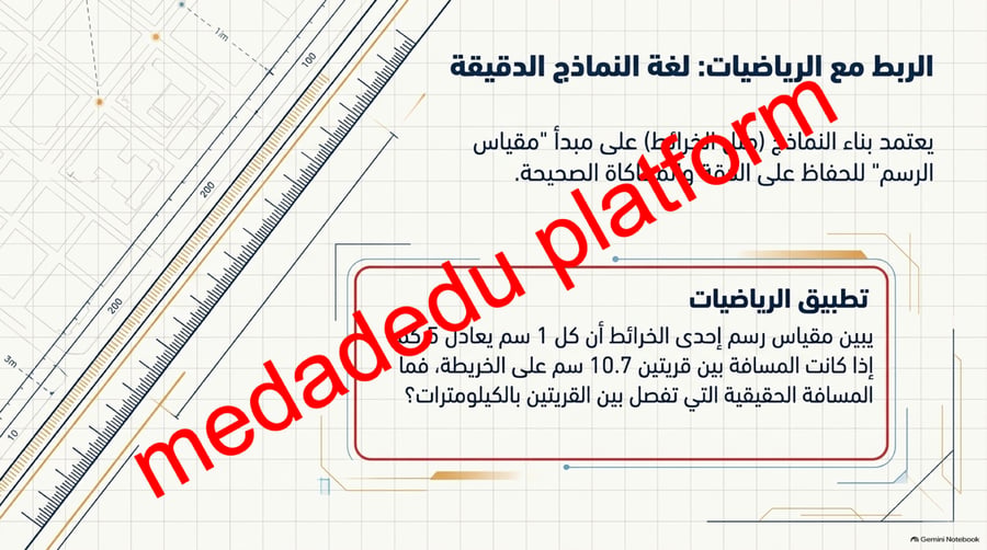 الفصل الاول النماذج العلمية
