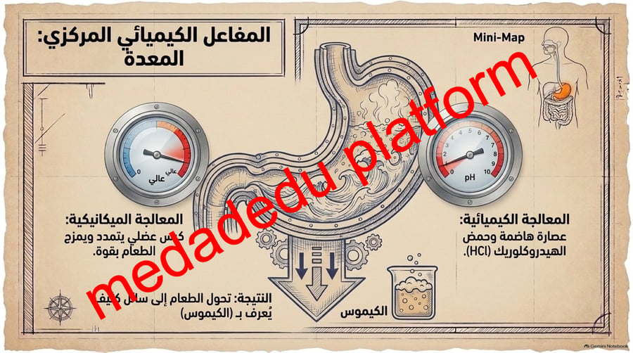 الفصل السادس الجهاز الهضمي و المواد الغذائية