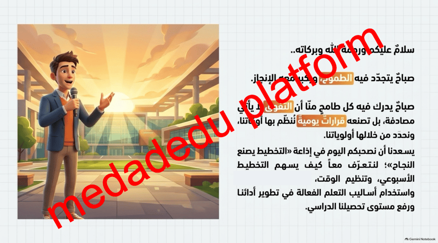 التخطيط يصنع النجاح