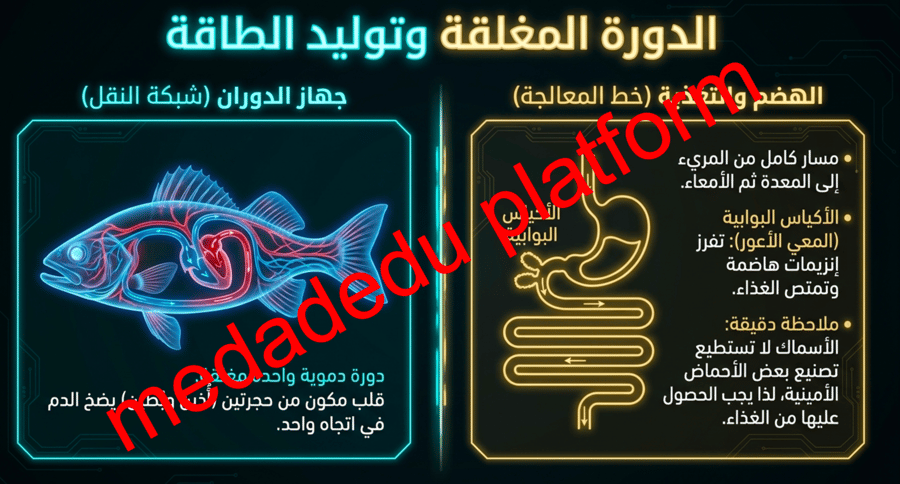 الفصل الثاني الاسماك
