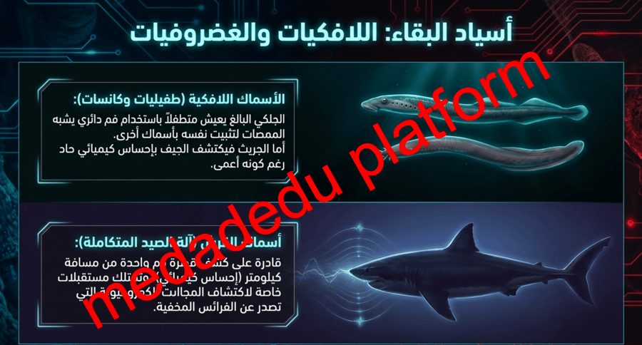 الفصل الثاني الاسماك